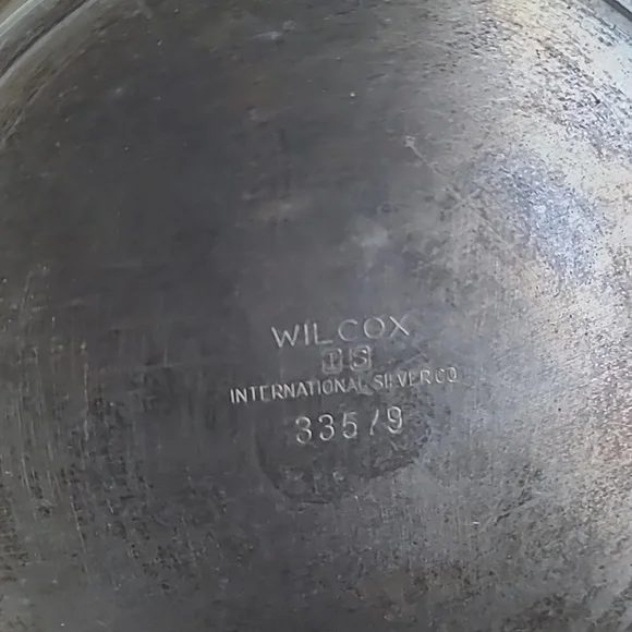 WILCOX SILVER PATINATED BOWL - Picture 5 of 7